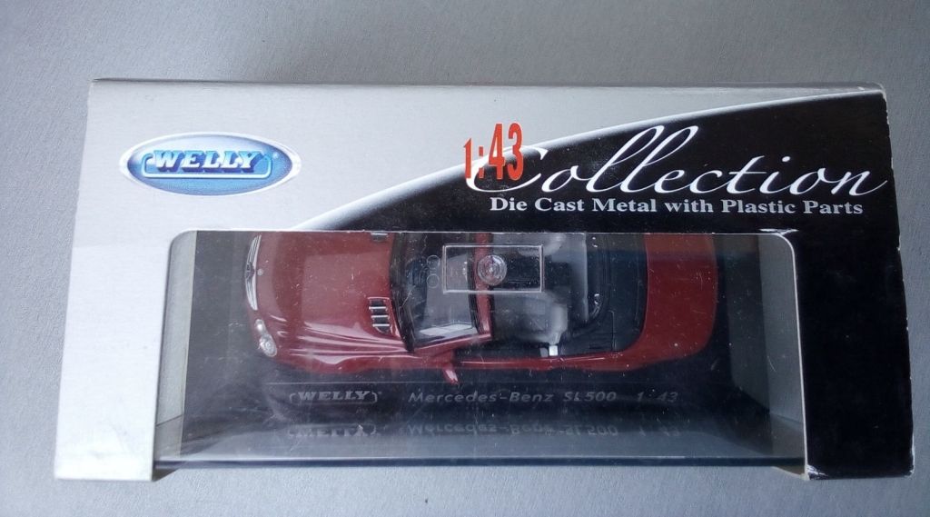 1/43 Welly Mercedes-Benz SL500 - фото фото фото 1