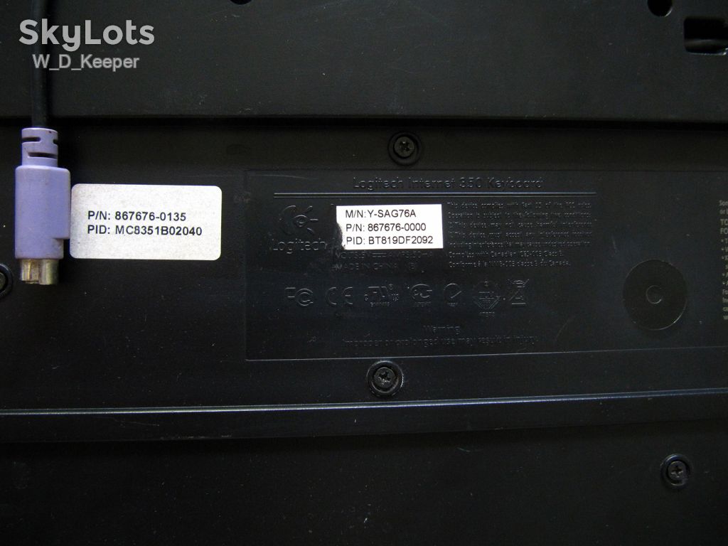 Logitech Internet 350 PS/2, відчищена, мультимедійна модель 2008року - фото фото фото 7