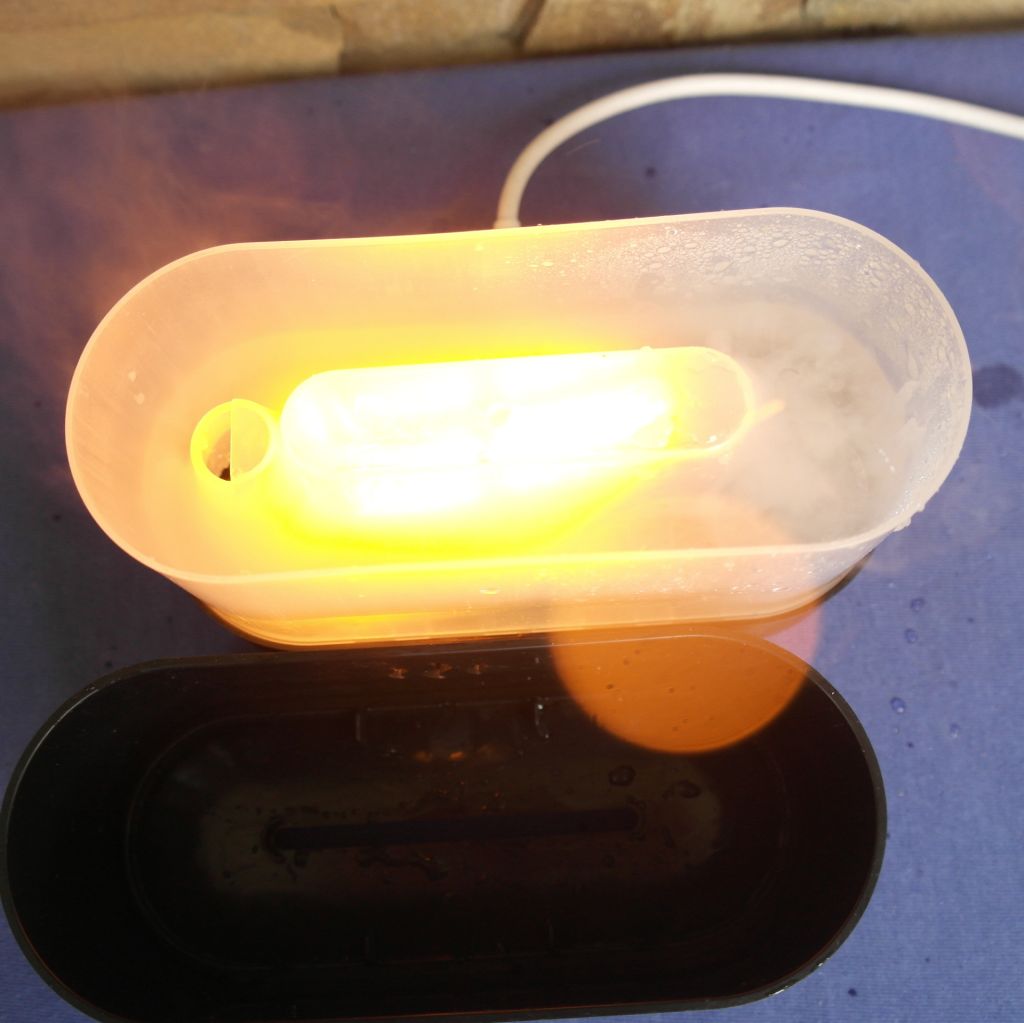Ультразвуковой увлажнитель воздуха Flame Aroma Diffuser - фото фото фото 2