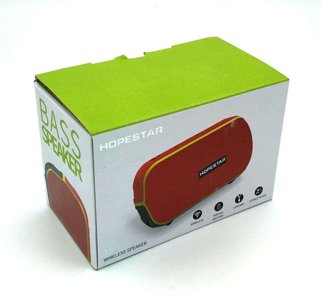 Колонка Bluetooth HOPESTAR T6 mini Red - фото фото фото 2