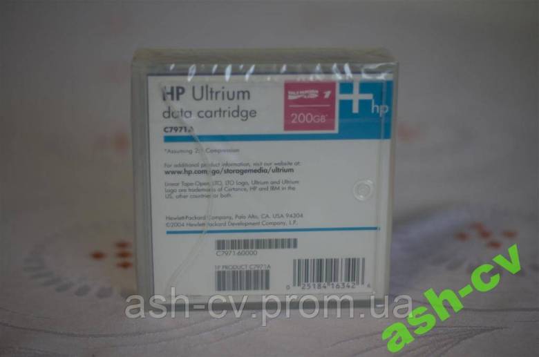 HP Ultrium Data Cartridge C7971A 200Gb - фото фото фото 1