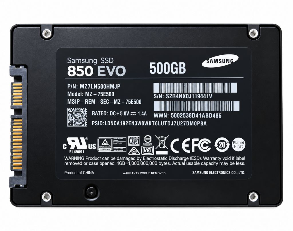 SSD диск 2.5 SATA 500GB Samsung 850 EVO - фото фото фото 1