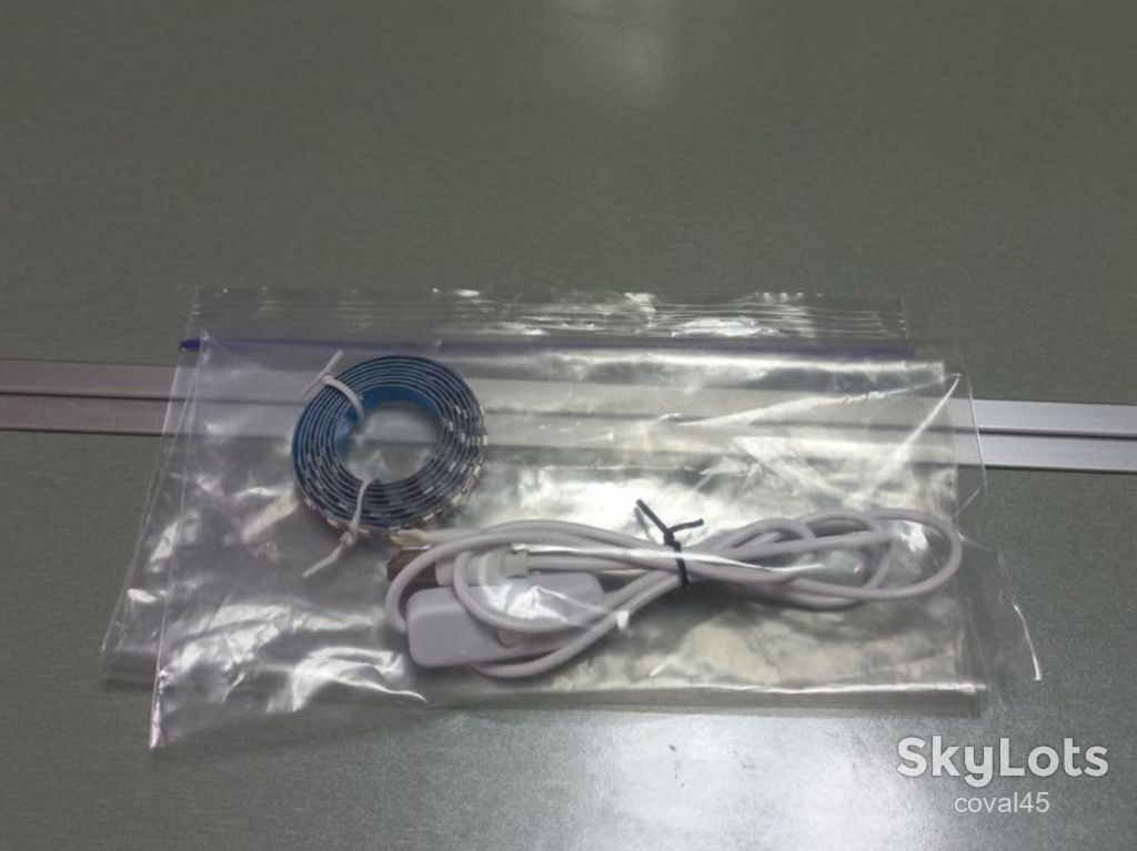 USB LED лента 1 метр /120 диод/м с выключателем. - фото фото фото 8