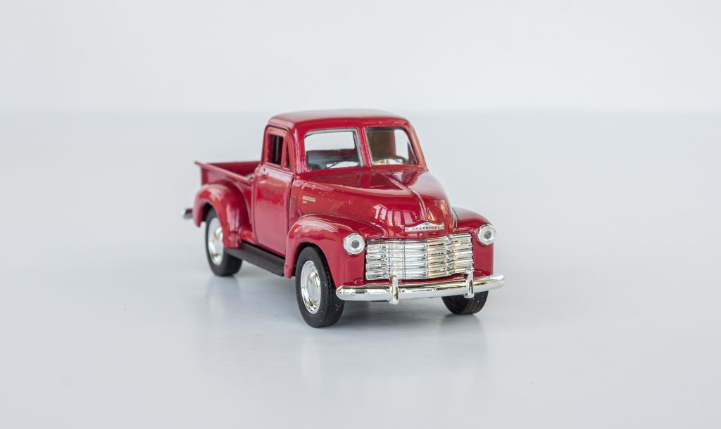 1:43 Chevrolet 3100 pickup 1953 red, WELLY #43708 - фото фото фото 4