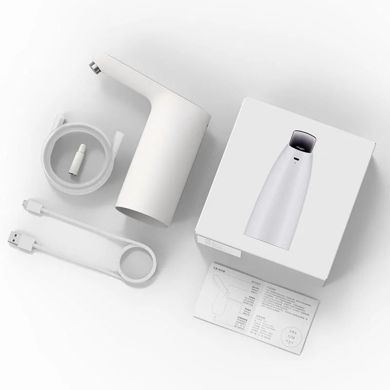 Автоматичесская помпа диспенсер Xiaomi Pump 3LIFE. Дозатор, насос на бутыль - фото фото фото 3