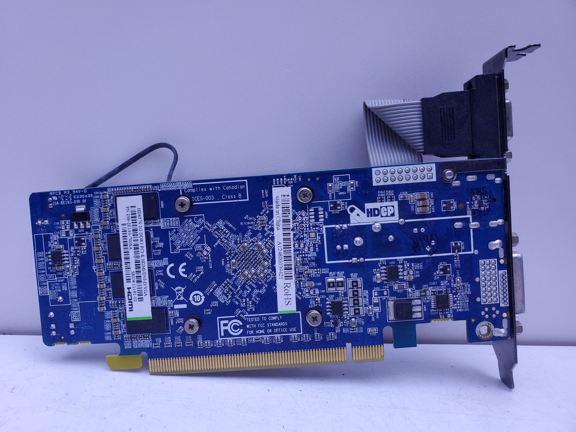 Відеокарта Sapphire Radeon HD 6570 2GB  (GDDR3,128 Bit,HDMI,PCI-Ex,Б/у) - фото фото фото 2