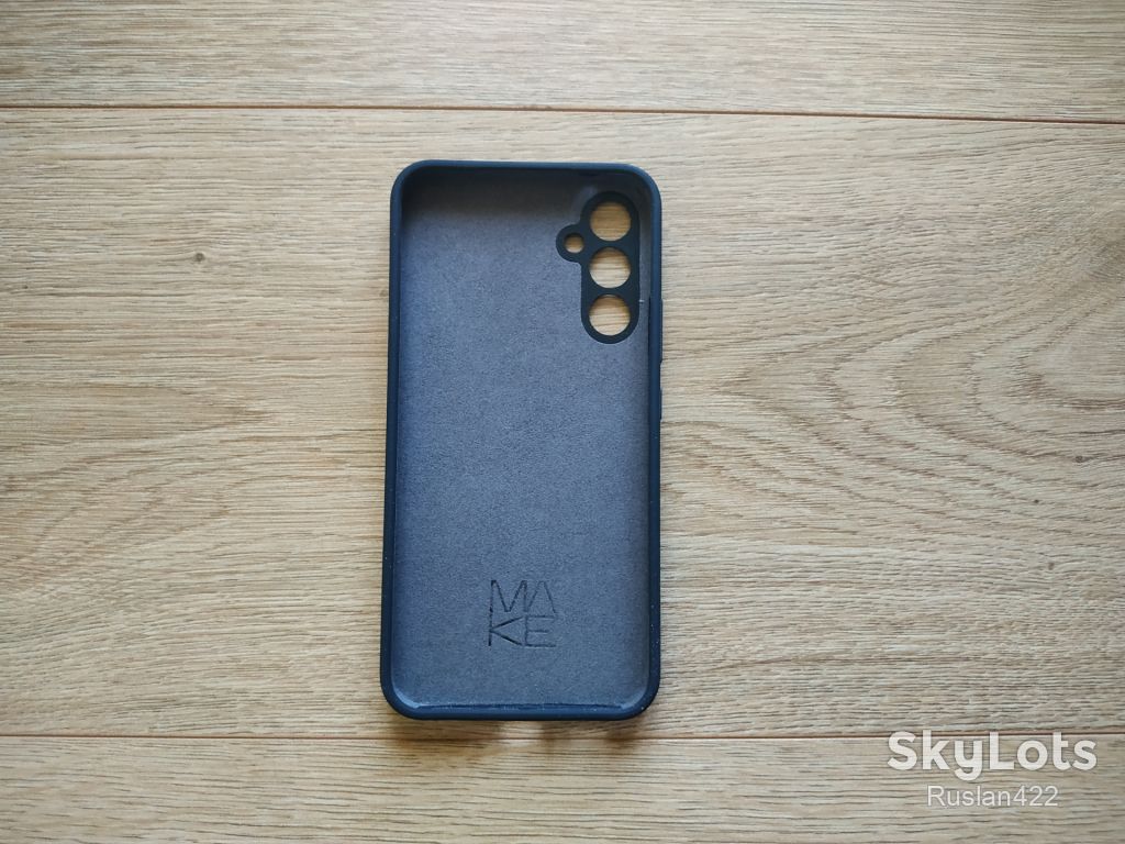 Чехол MAKE на Samsung Galaxy A34 чохол Silicone Graphite Самсунг А34 - фото фото фото 3
