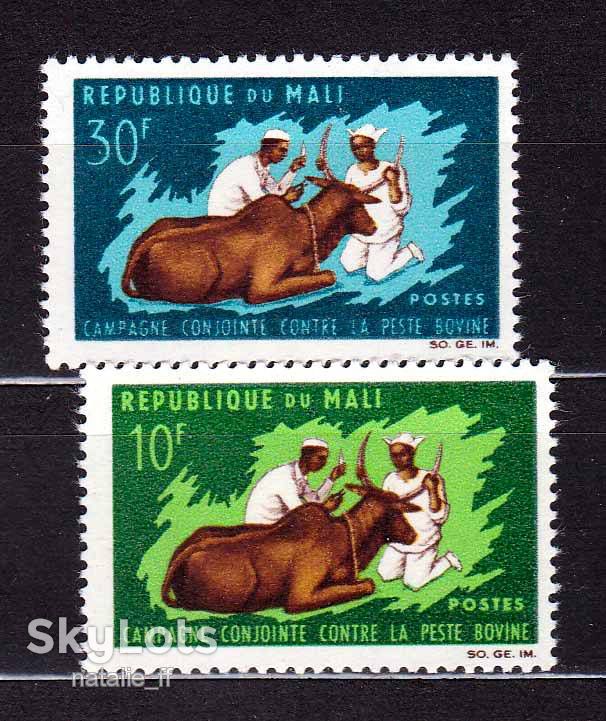 Мали  MNH - прививка КРС - фото фото фото 0