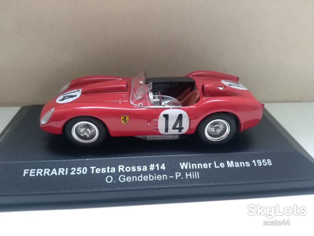Ferrari 250 Testa rossa LM 1958.IXO.1/43 - фото фото фото 1