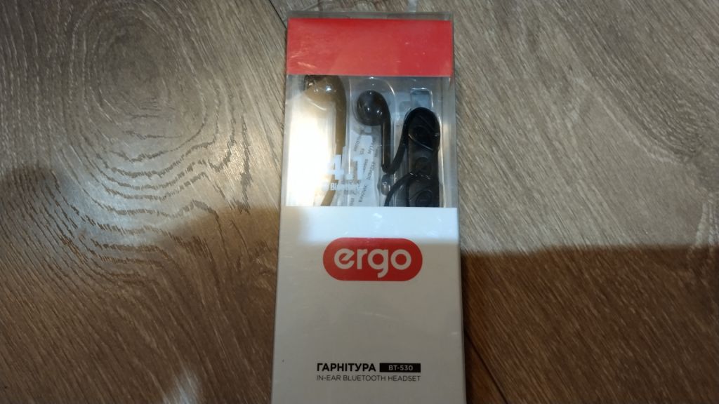 Наушники  Ergo BT-530 Black - фото фото фото 3