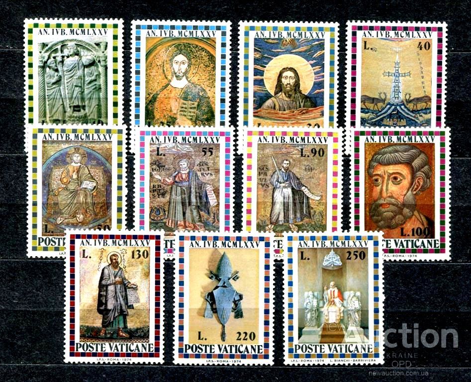 EU Ватикан  1974 г  MNH  -  искусство - фото фото фото 0