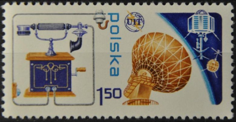 Польша Космос Телекоммуникации UIT ITU 1976 - фото фото фото 0