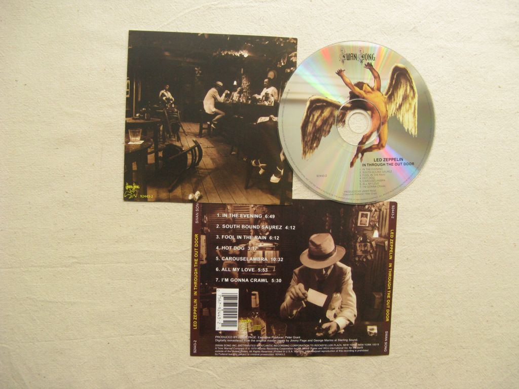 CD Led Zeppelin In Through The Out Door. 1979. - фото фото фото 2