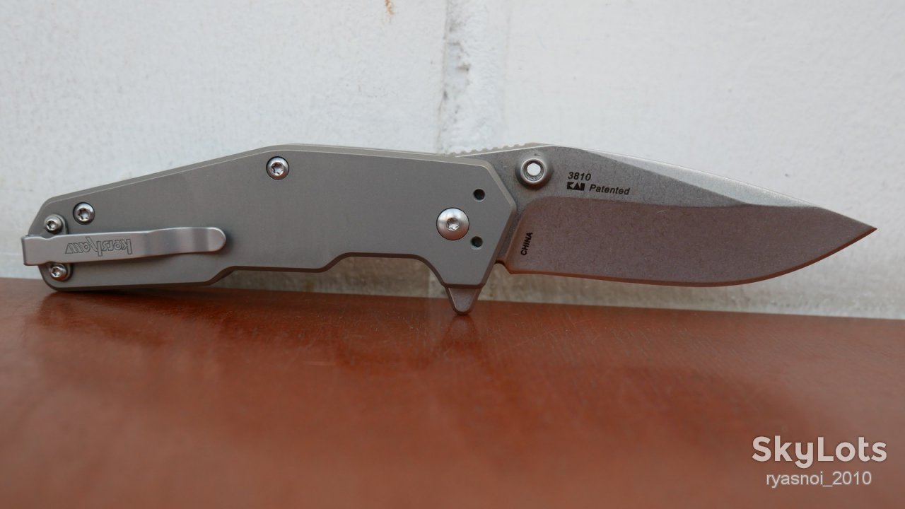 Kersh Dimension®  3810, 8Cr13MoV Stonewash, Titanium, OEM, SpeedSafe® Assisted Opening, EDC - фото фото фото 11
