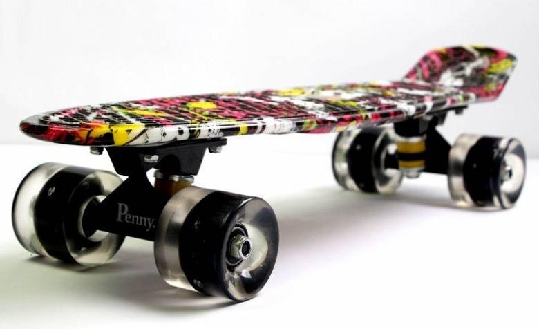 Penny Board "Deck" Светящиеся колеса (64017368) - фото фото фото 3