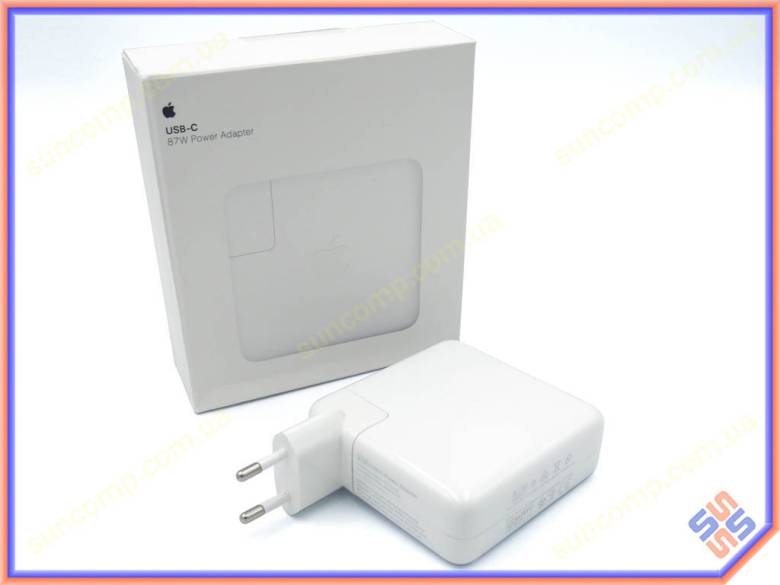 Блок питания для APPLE 87W A1719 (MNF82CH/A) BOX ORIGINAL - фото фото фото 0