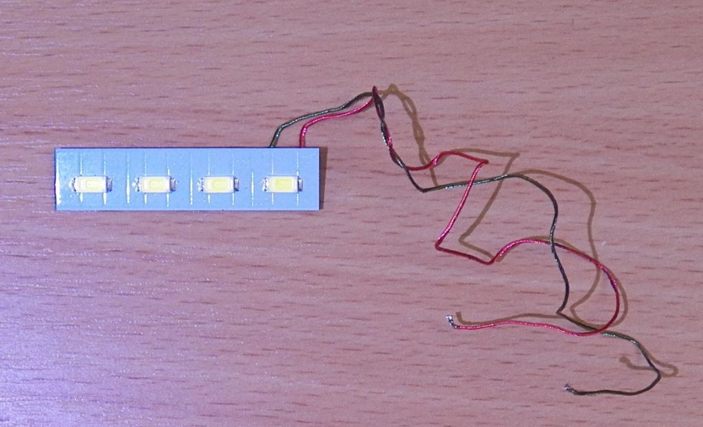 Панель світлодіодна LED 3V Al підкладка  білий - фото фото фото 3