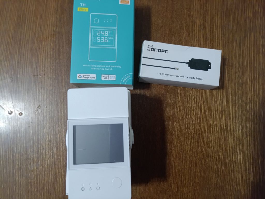 Sonoff Th320D 20А Elite WiFi для систем отопления с датчиком температуры - фото фото фото 2