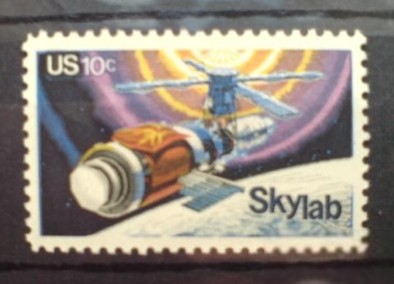 США  USA 1974 Mi 1136 Space Skylab MNH - фото фото фото 0