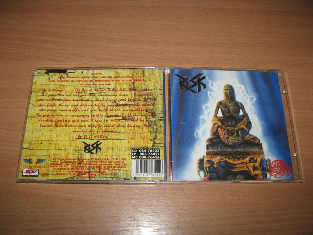 RISK - The Reborn  (1992 Steamhammer 1st press) - фото фото фото 0