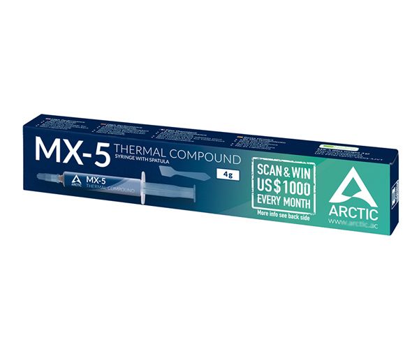 Термопаста MX5 легенда от Arctic 4 гр MX-5 - фото фото фото 3