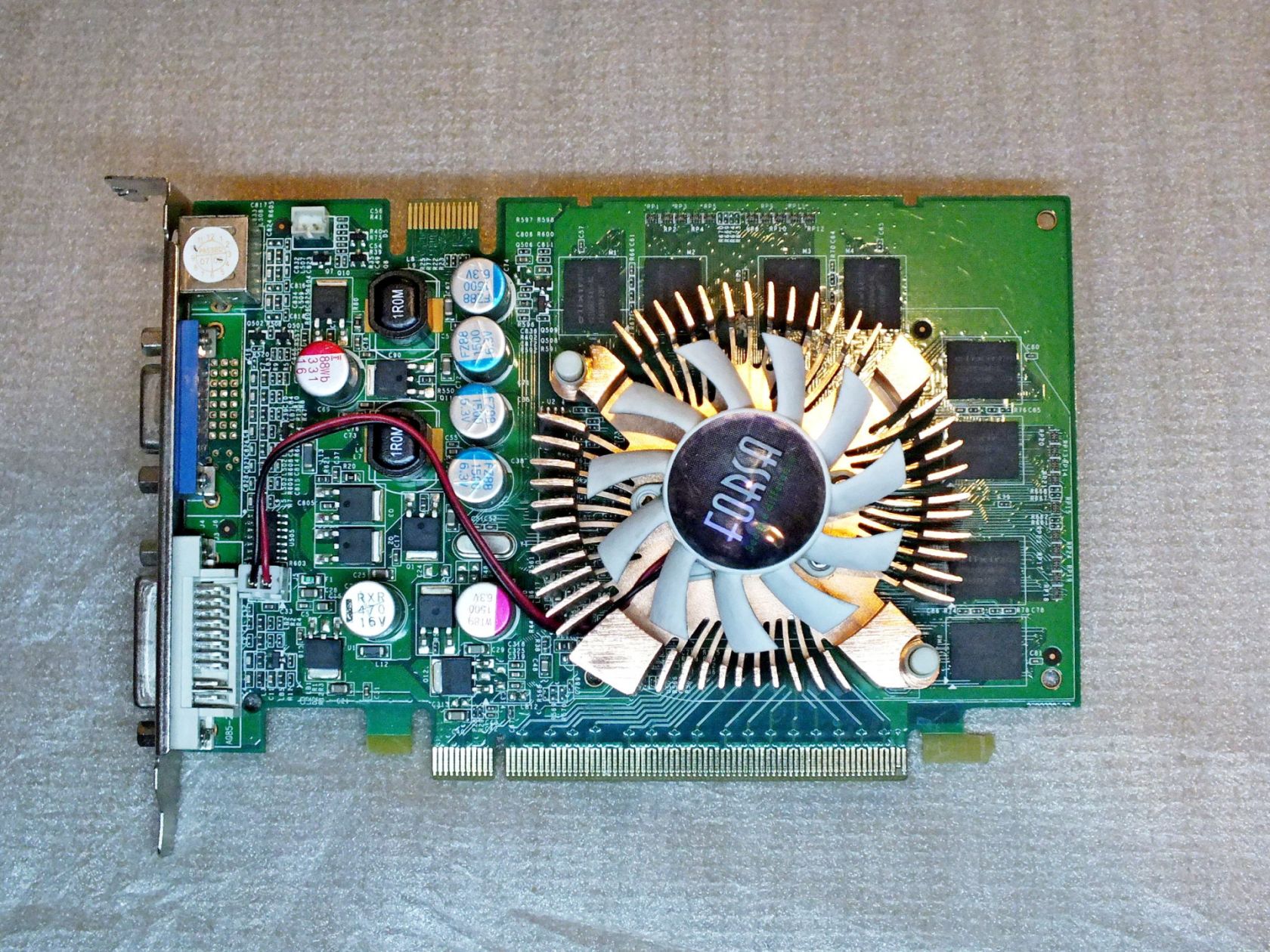 Nvidia Forsa GF 8600GT PCI-E 512MB DDR2 VGA , DVI, S-Video - фото фото фото 1