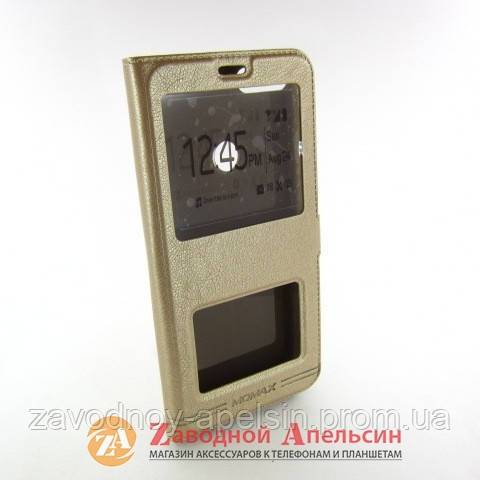 Чехол книжка Huawei Y7 2018 Smart Case gold - фото фото фото 0