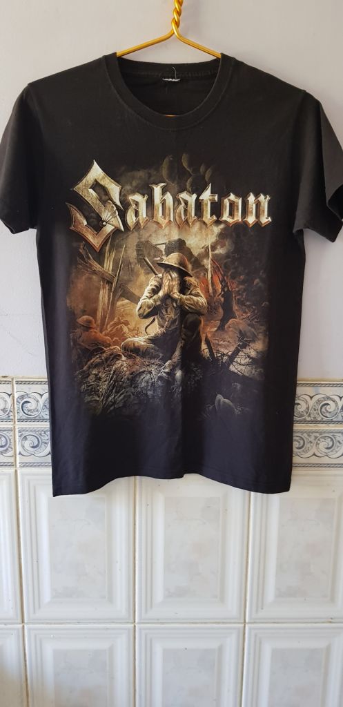 Футболка "Sabaton"  (100% cotton, M) - фото фото фото 0