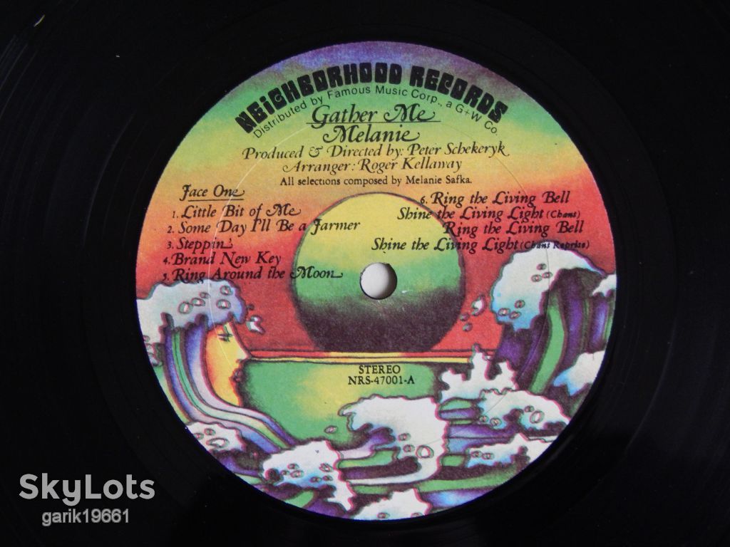 Melanie ‎– Gather Me    (Neighborhood Records ‎– NRS-47001, US) EX/EX+ - фото фото фото 4