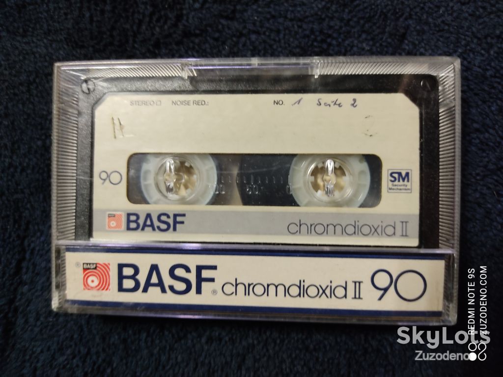 S/F Аудио кассета BASF  Cromdioxid II 90 - фото фото фото 0