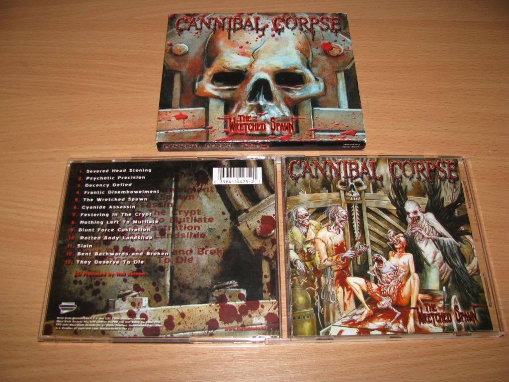 CANNIBAL CORPSE - The Wretched Spawn   (2004 Metal Blade 1st press) - фото фото фото 2