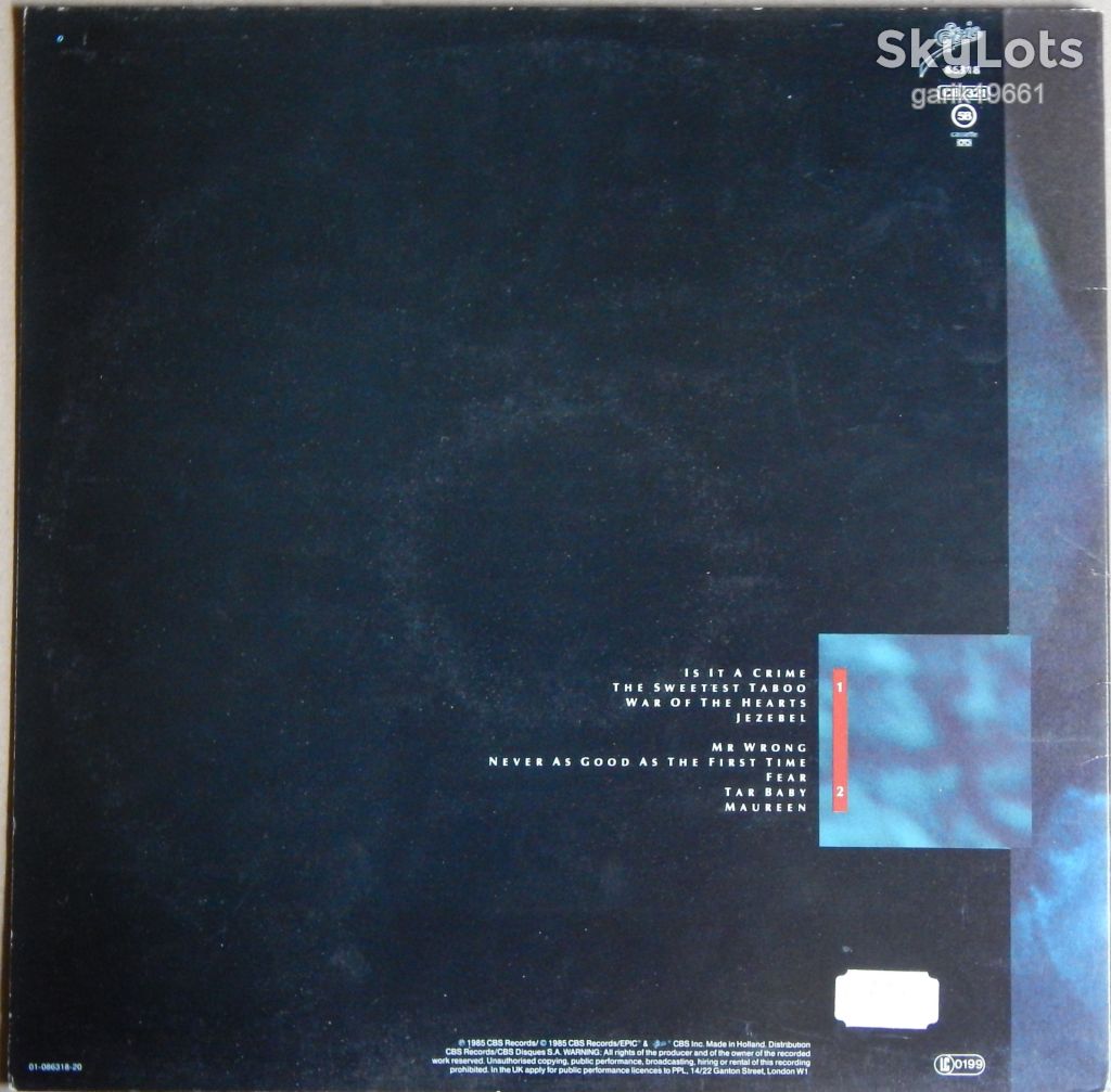 Sade – Promise  (Epic – EPC 86318, Holland) NM-/NM- - фото фото фото 1
