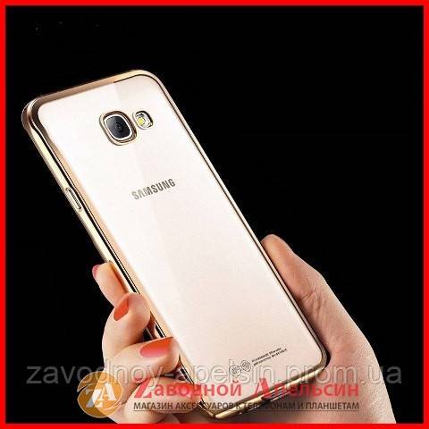 Samsung A5 A510 2016 чохол Electroplating gold - фото фото фото 0