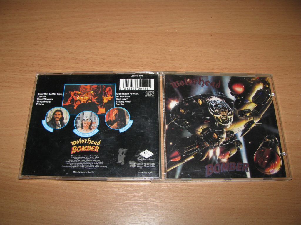 MOTORHEAD - Bomber    (1986 Legacy 1st press,NIMBUS,UK) - фото фото фото 0