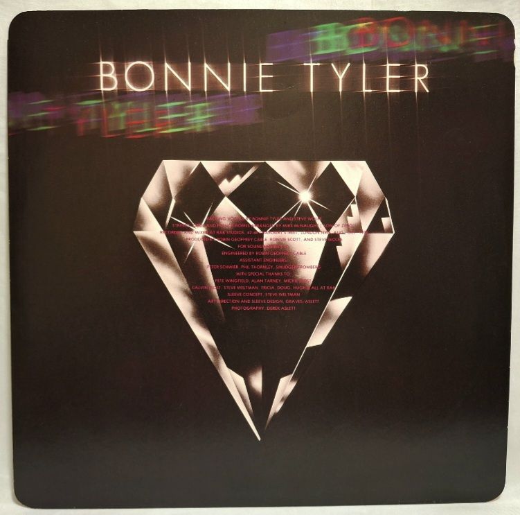 Bonnie Tyler - Diamond Cut - 1979.   (LP). 12. Vinyl. Пластинка. UK. - фото фото фото 3