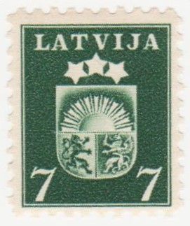 Латвия 1940 г. №  237 * - фото фото фото 0