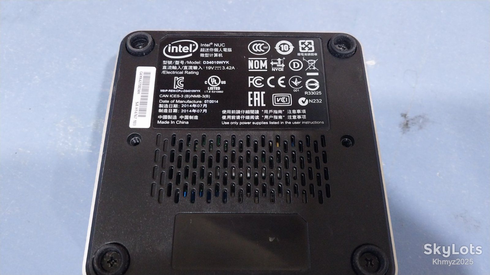 Міні пк NUC D34010WYK Intel® Core™ i3-4010U - фото фото фото 9