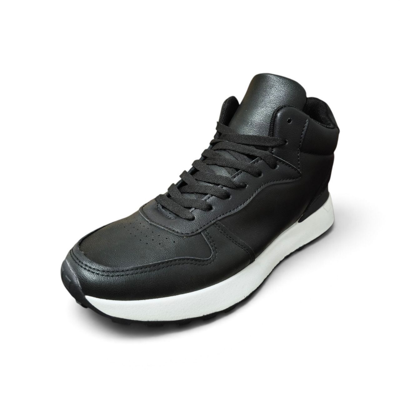 Мужские высокие кроссовки  в черном цвете Swin shoes!  41-45р с 1 грн. - фото фото фото 4