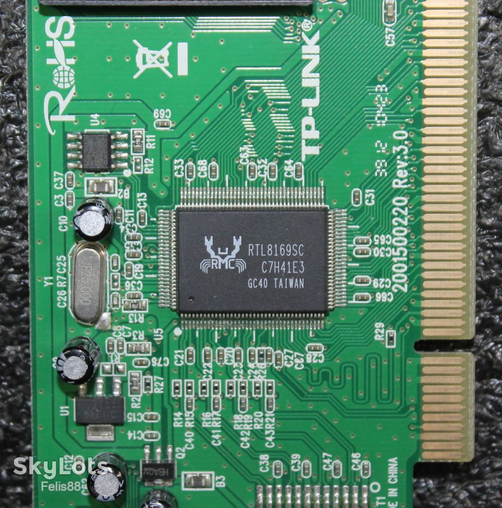 Сетевая карта PCI - TP-Link TG-3269 - 1 Gbps - Realtec RTL8169SC - фото фото фото 1