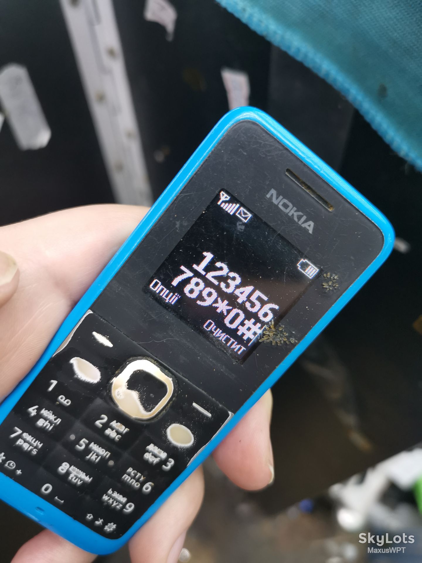 #779 Sklad Nokia 105 RM 908 blue - фото фото фото 1