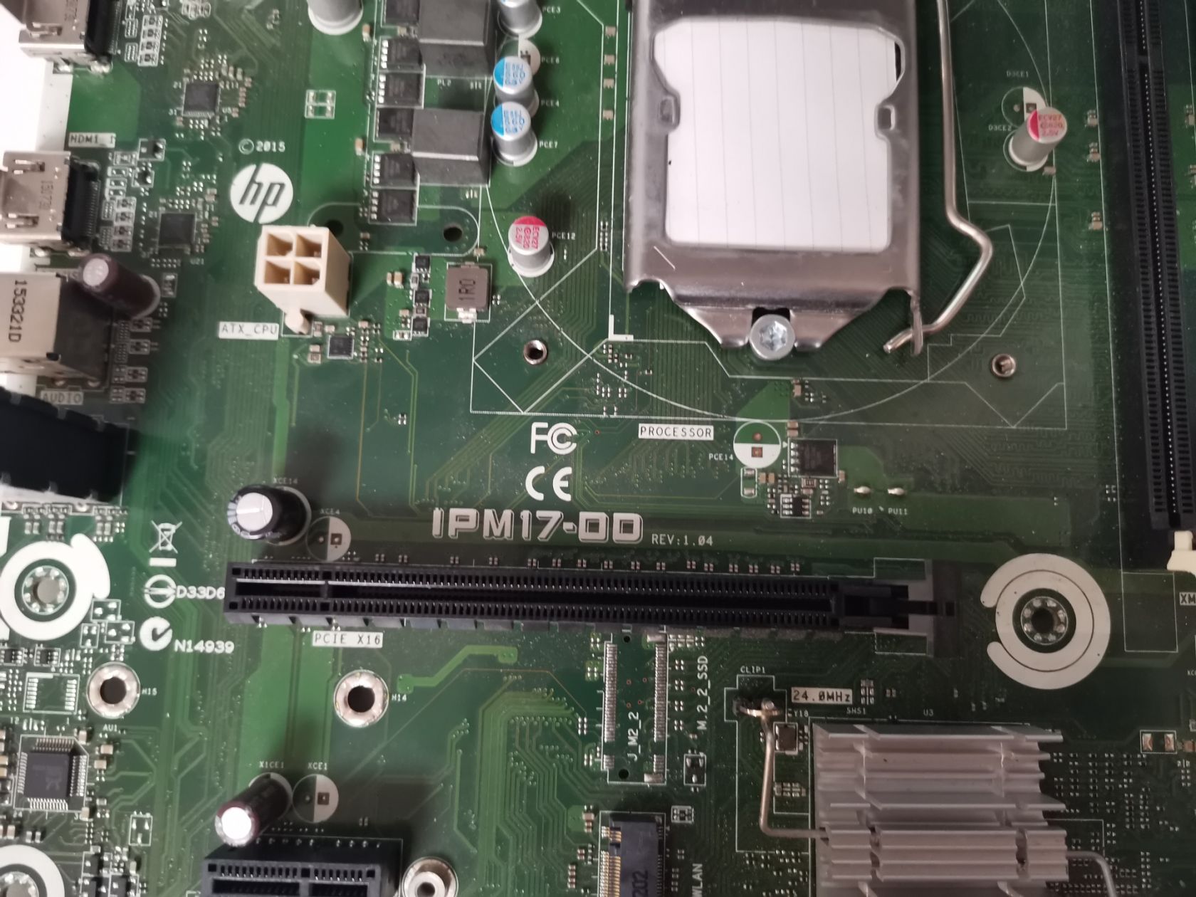 Материнська плата HP IPM17-DD   (chipset Intel H110, socket 1151, DDR3L ) - фото фото фото 5