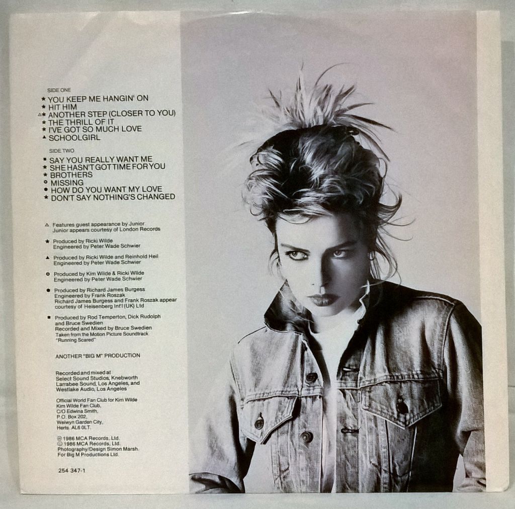 Kim Wilde - Another Step - 1986.   (LP). 12. Vinyl. Пластинка. Germany. - фото фото фото 3