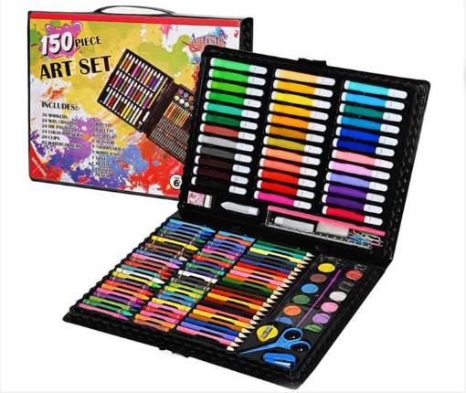 Великий набір Painting Set 150 предметів дитячий для малювання і творчості - фото фото фото 8