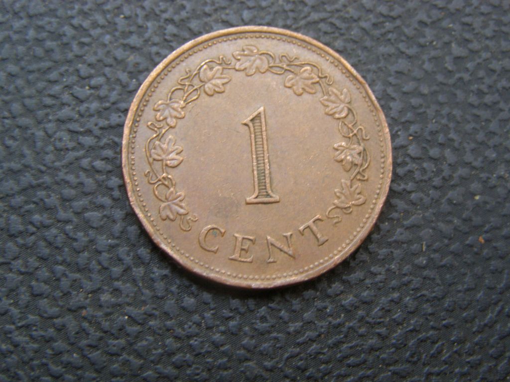 1 цент Мальта 1975 г - фото фото фото 0
