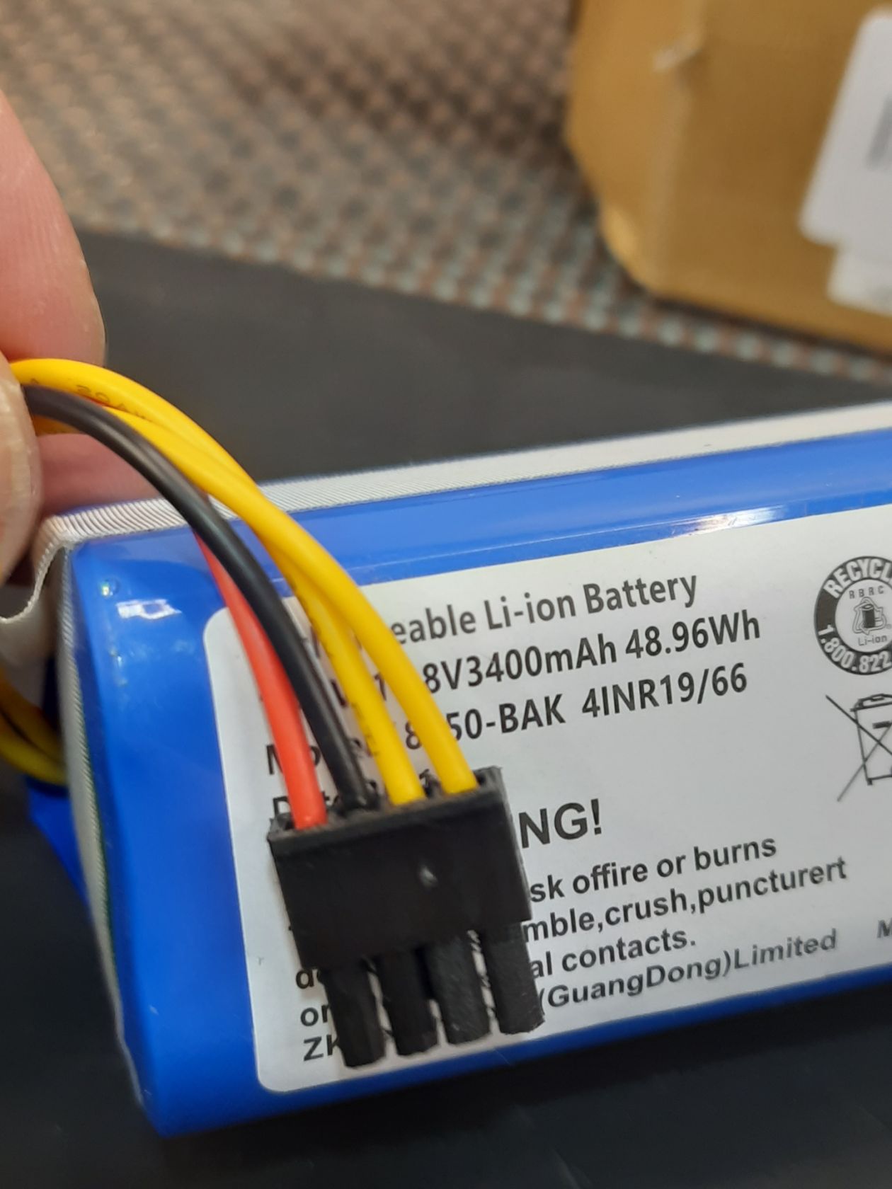 04     акумуляторна батарея 14.4V 3400 mAh - фото фото фото 2