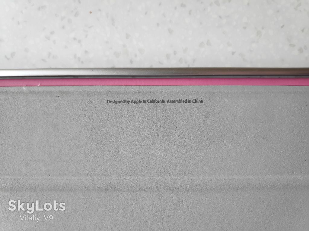Обложка Apple iPad Smart Cover Pink-Grey для iPad 2  Оригинал. - фото фото фото 3