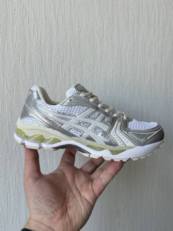 Asics Gel-Kayano 14 White Silver Olive 36 37 - фото фото фото 0