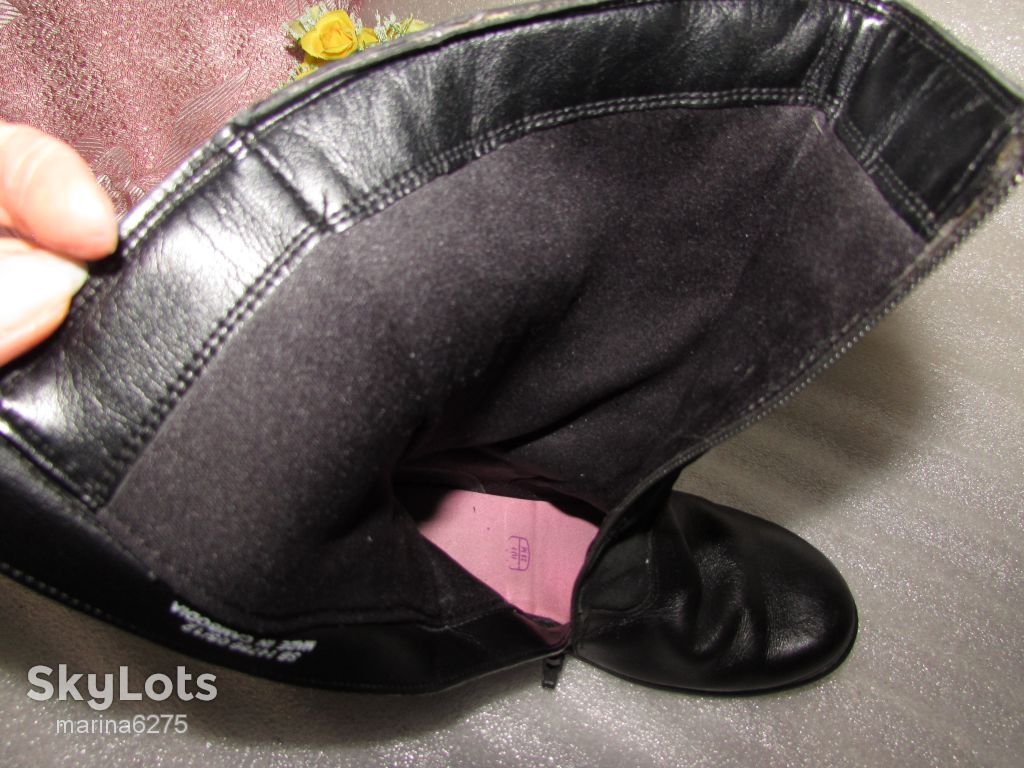 САПОГИ 100% НАТУРАЛЬНАЯ КОЖА ~Clarks ~ КАМБОДЖА р 28/10 - фото фото фото 3