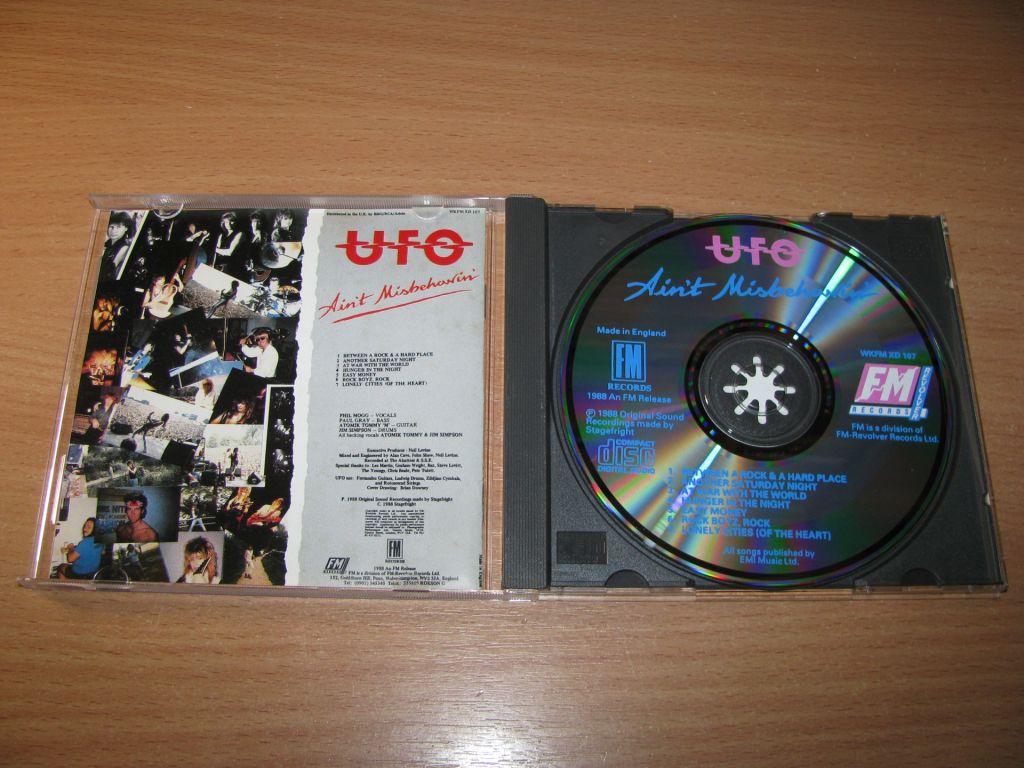 UFO - Ain't Misbehavin'   (1988 FM  1st press,UK) - фото фото фото 1