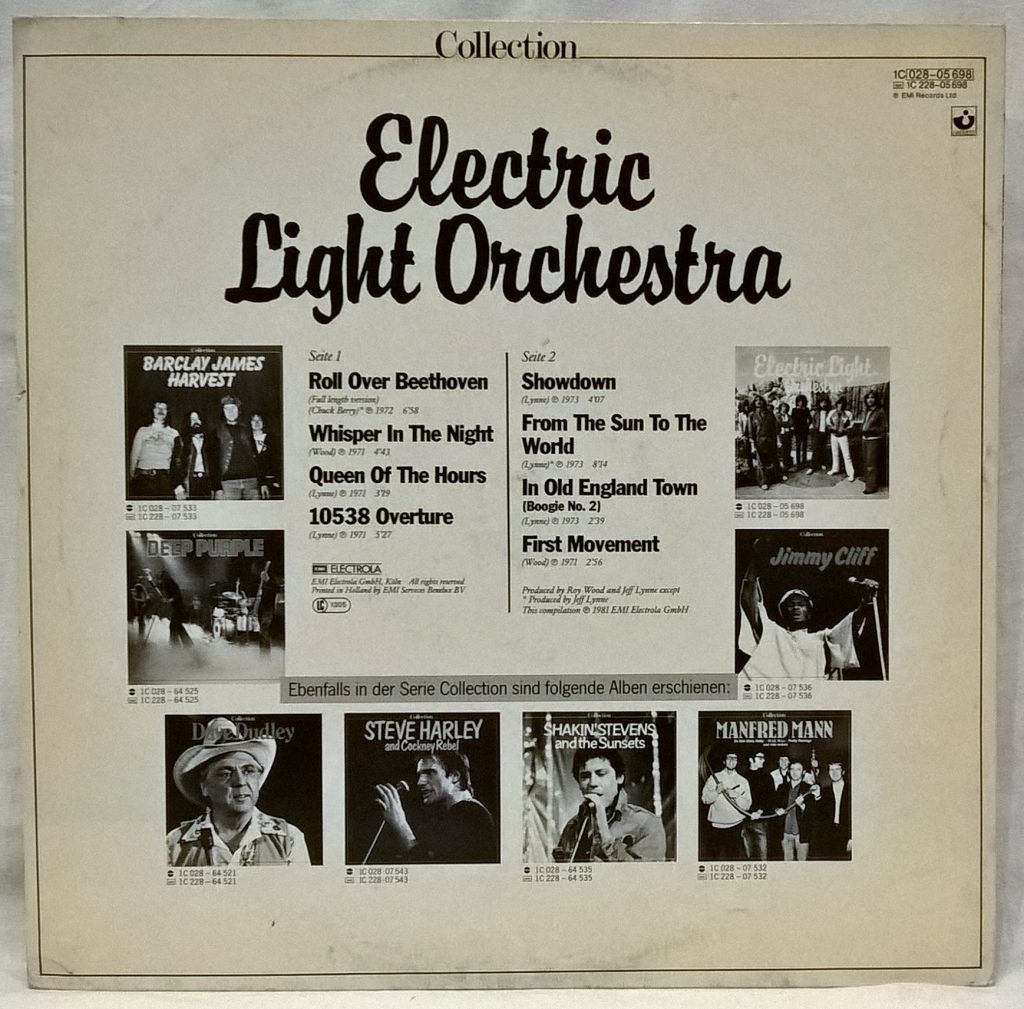 Electric Light Orchestra / ELO - Collection - 1971-81.    (LP). 12. Vinyl. Пластинка. Germany - фото фото фото 1